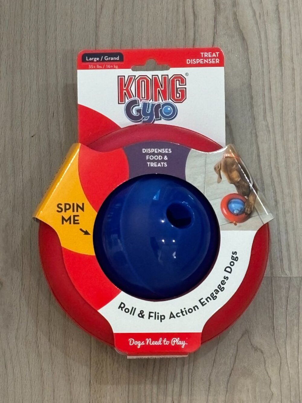 KONG Gyro treat dispenser